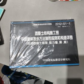 国家建筑标准设计图集 22G101-1替代16G101-1 22G101系列图集（全套3册）