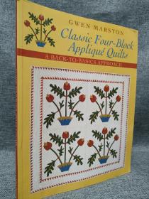 Classic Four - Block  Appliqué Quilts  手工被子拼布