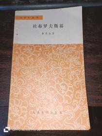 杜布罗夫斯基--文学小丛书