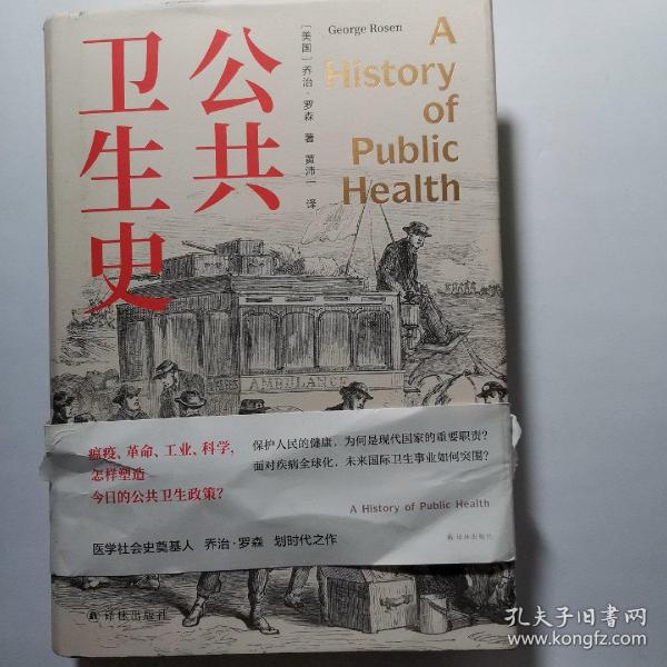 公共卫生史（防疫史经典，卫生学泰斗乔治·罗森划时代之作，重现人类卫生事业的奋进之路。首度中文译介）