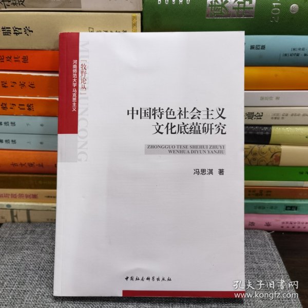 中国特色社会主义文化底蕴研究