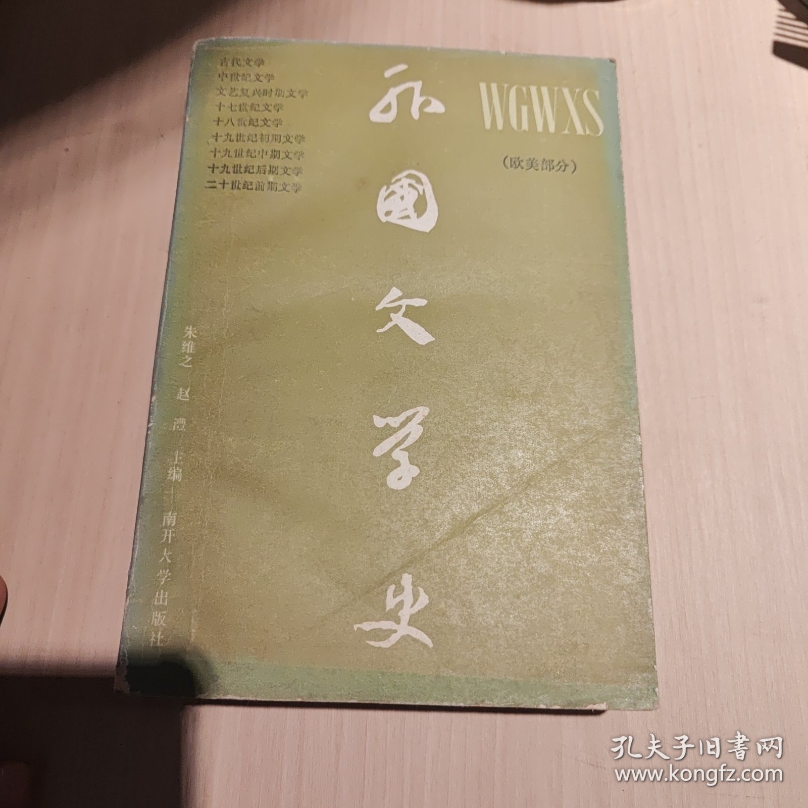 外国文学史（欧美部分）