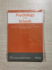 psychology in the schools 2022年1月