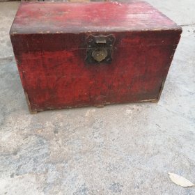 民国铜扣大木箱