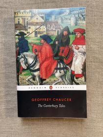 The Canterbury Tales (Penguin Classics) 坎特伯雷故事集 乔叟 企鹅经典黑皮系列【Nevill Coghill翻译，英文版】送透明书套