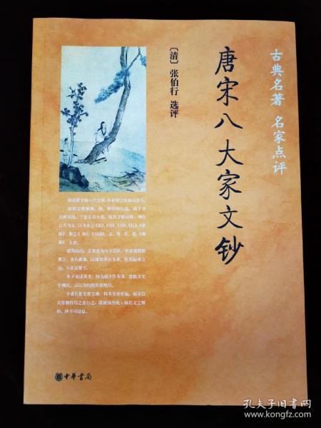 《唐宋八大家文钞》古典名著 名家点评（2010年一版一印）