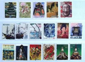 日本信销邮票～《江户开府400年纪念》