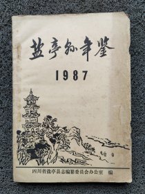 盐亭县年鉴1987 [油印]