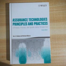 Assurance Technologies Principles and Practices: A Product, Process, and System Safety Perspective