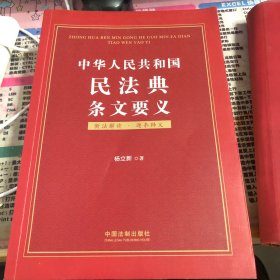 中华人民共和国民法典条文要义