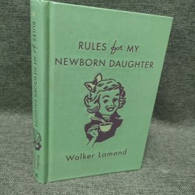 Rules for My Newborn Daughter 写给刚出生女儿的生活指南 Rules for My Unborn Son系列