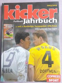 2003/2004赛季足球年鉴 kicker德国踢球者 AC米兰欧冠夺冠
