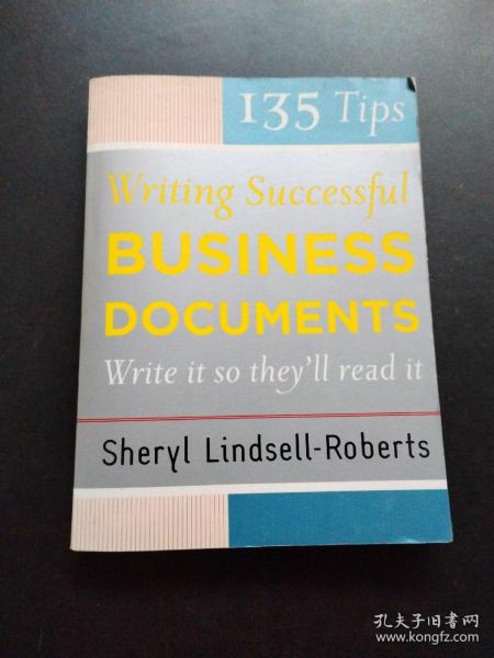 Writing Successful BUSINESS DOCUMENTS