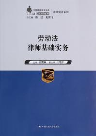 劳动法律师基础实务（中国律师实训经典·基础实务系列）