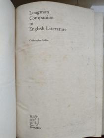 Longman companion to English literature