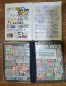 3000多张2大本世界多国邮票