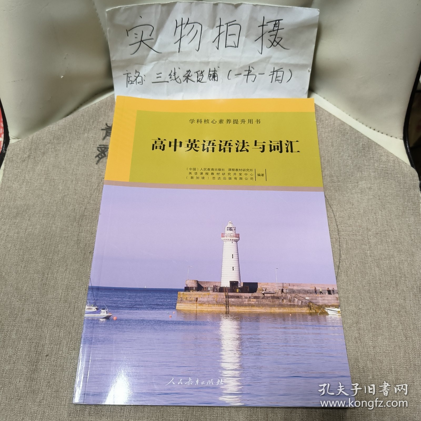 学科核心素养提升用书高中英语语法与词汇（全新未使用）