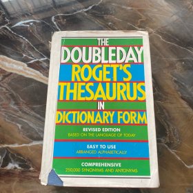 英文原版【THE DOUBLEDAY ROGET S THESAURUS IN DICTIOARYFORM]