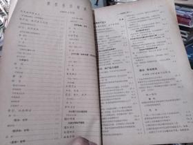 光明日报索引1964年1-6期6本（图书馆合订本）