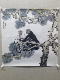 高敬安（2），男，1946年5月生于河南济源，1996年毕业于北京政法学院法律系，中国美术家协会会员，河南省国画家协会常务理事，郑州大学聘任美术教授，山东菏泽市文博书画院特聘高级画师。