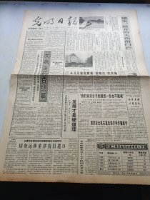 光明日报1994年1月4号，科技苑费尔马猜想成真了。发展才是硬道理每月谈。今日南泥湾，对开8版生日报