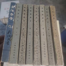 金陵春梦1-8全八册