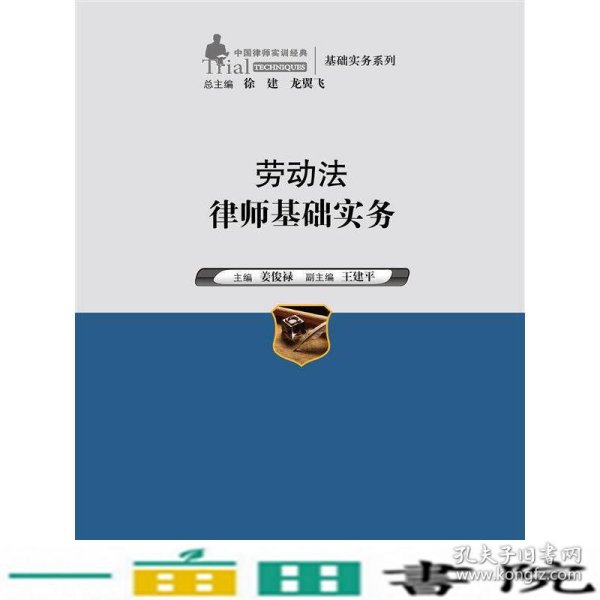 劳动法律师基础实务（中国律师实训经典·基础实务系列）