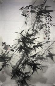 陕西画家赵里营水墨作品