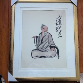 齐白石（非手绘微喷精印）