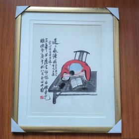 齐白石（非手绘微喷精印）