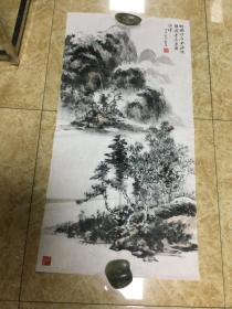 罗刚吾山水画一