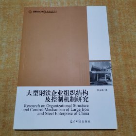 高校社科文库：大型钢铁企业组织结构及控制机制研究