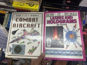 COMBAT AIRCRAFT 、LASERS AND HOLOGRAMS 原版外文 两本合