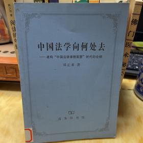 中国法学向何处去：建构“中国法律理想图景”时代的论纲