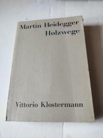 Martin Heidegger Holzwege马丁·海德格尔  林中路