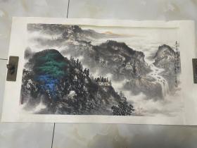 江苏著名画家 陶陆石 山水