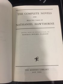 霍桑小说全集 The Complete Novels and Selected Tales of Nathaniel Hawthorne