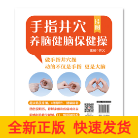 手指井穴养脑健脑保健操挂图