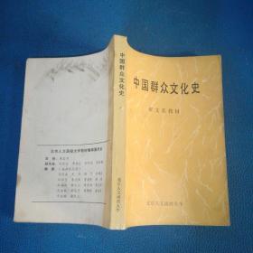 中国群众文化史