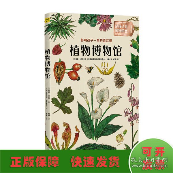 植物博物馆：影响孩子一生的自然课：北京自然博物馆馆长 孟庆金 国内著名古植物学家 孙革联合推荐！