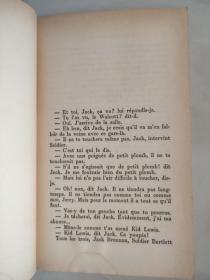 50000 dollars (Ernest Hemingway)  法文原版 海明威 著