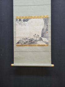 明代 徐渭 精品纸本山水人物