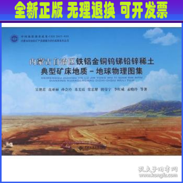 内蒙古自治区铁铝金铜钨锑铅锌稀土典型矿床地质-地球物理图集