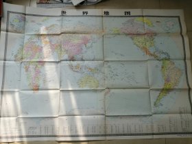 世界地图1984年版