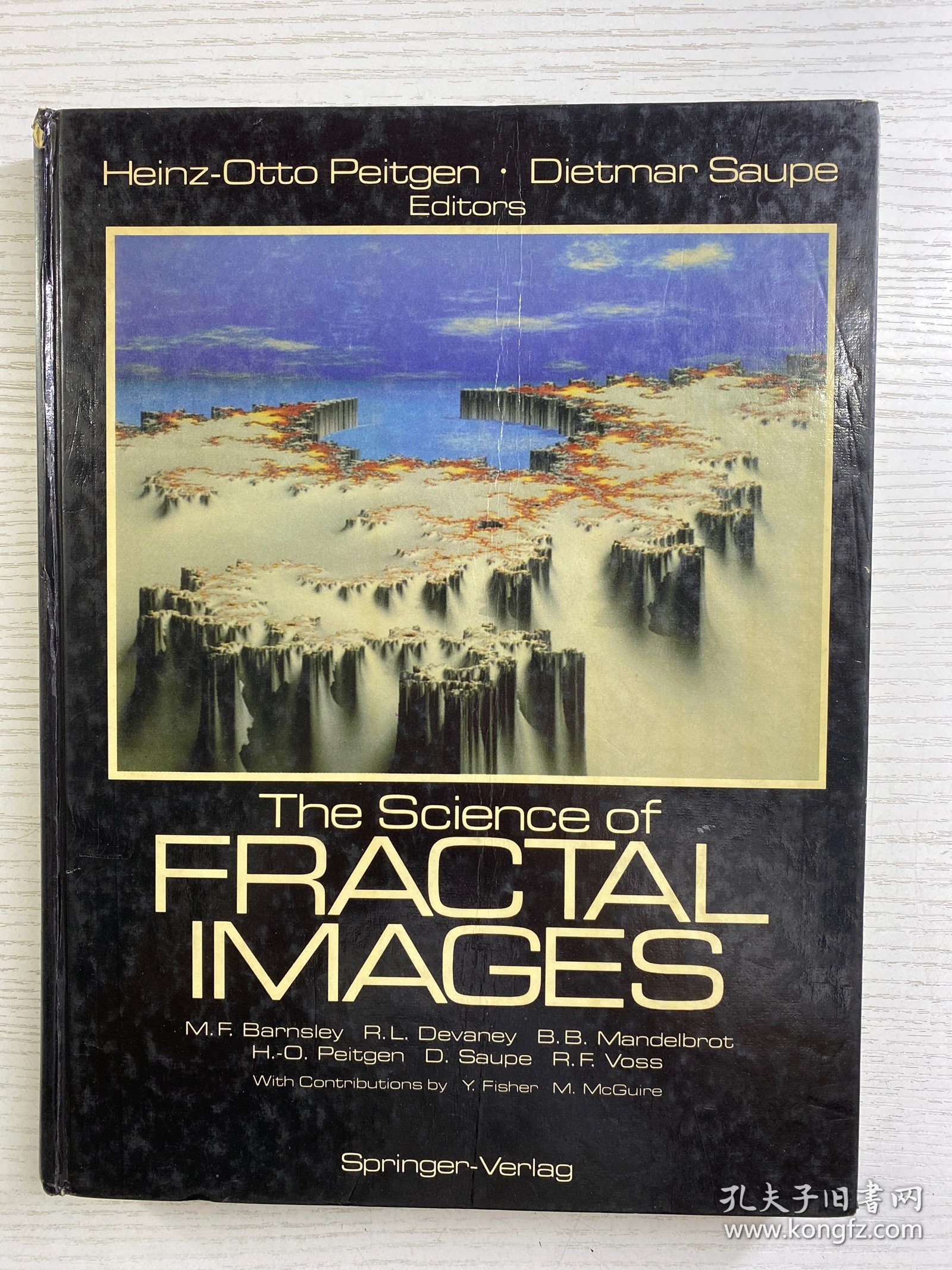 The Science of Fractal Images 分形图像科学（1988年英文版）16开（精装如图、内页干净）
