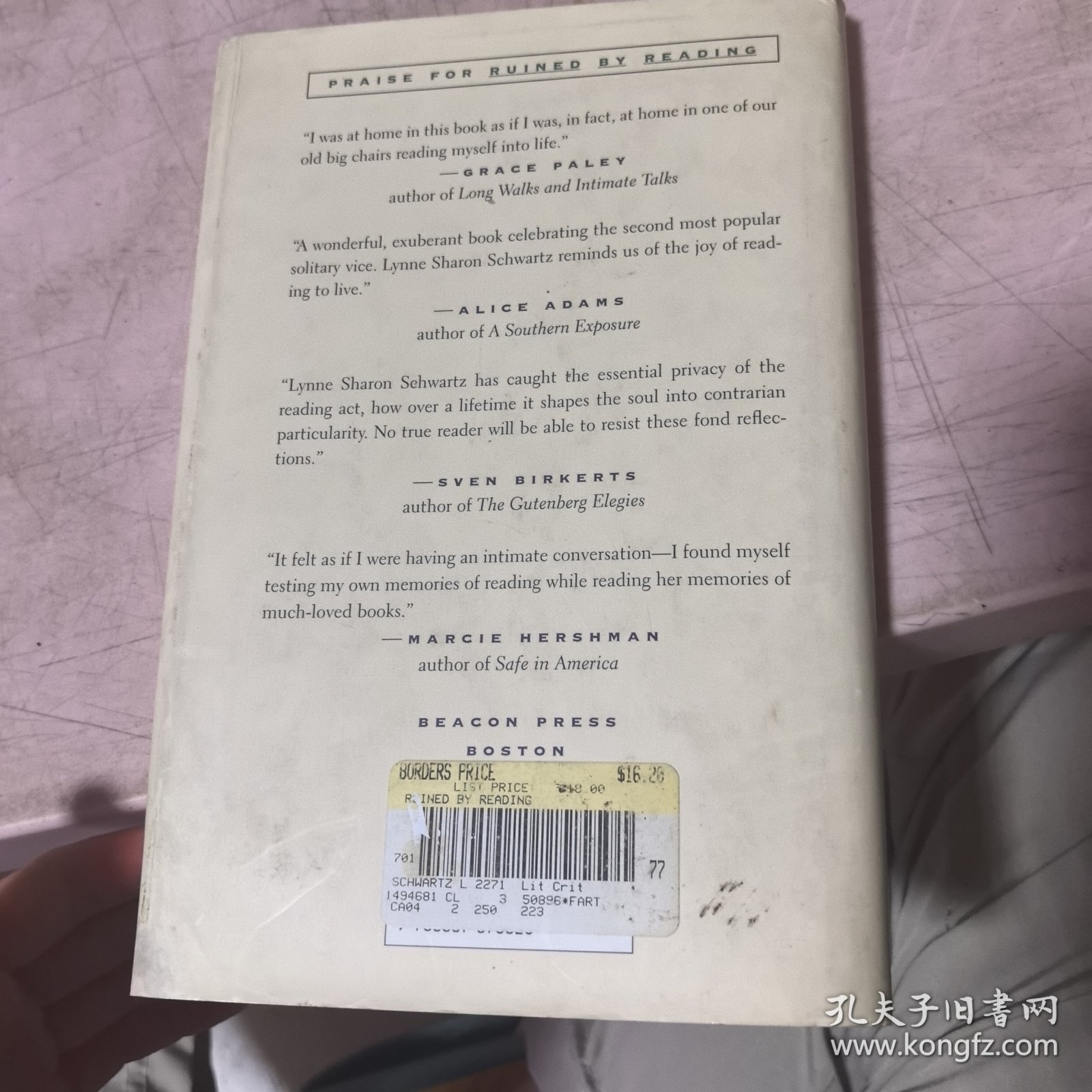 RUINED BY READING