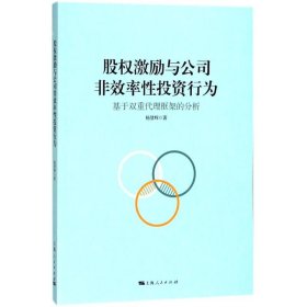 【正版新书】 股权激励与公司非效率行为 杨慧辉 著 上海人民出版社