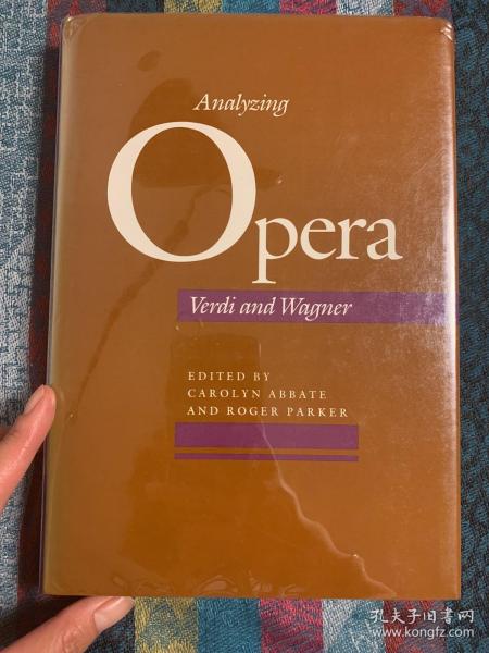 现货 Analyzing Opera: Verdi and Wagner: 6 (Jewish Poetry Series)  英文版  分析歌剧：威尔第和瓦格纳