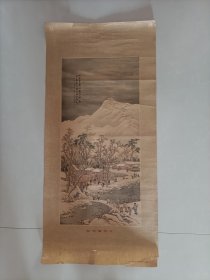 孔网首见，53年，年画，宣传画《给军属拜年》刘子久作（初版），解放初期极具代表性