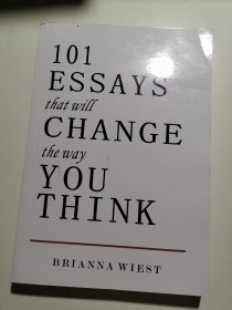 英文版101 ESSAYS that will CHANGE the way YOU THINK 101个改变你思维方式的基本要素